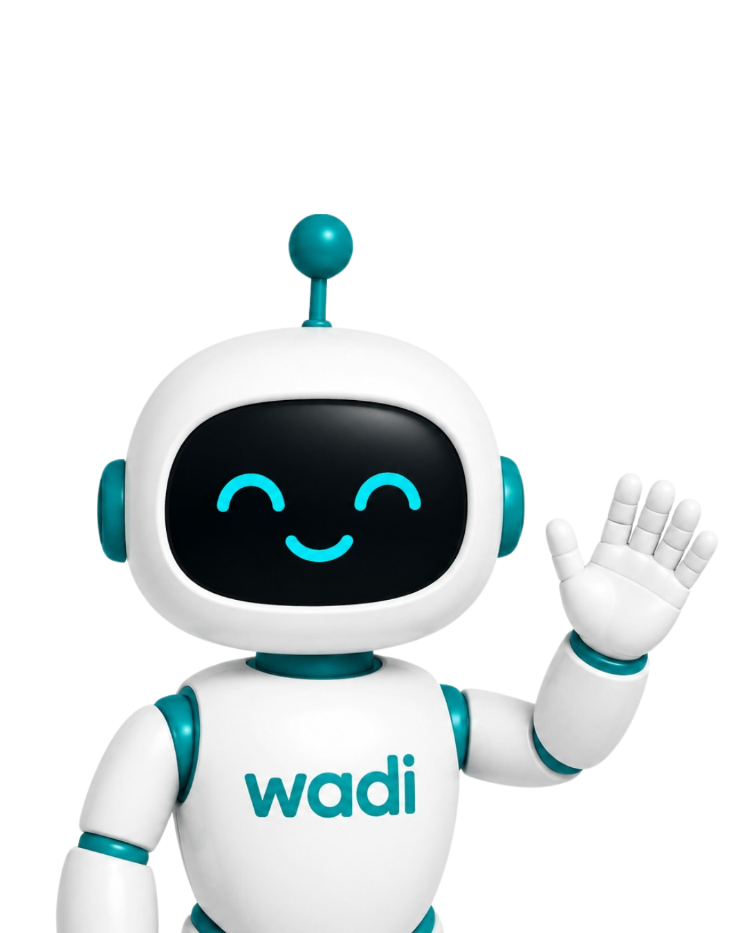Wadi bot waving